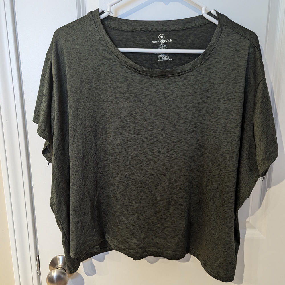 Essentials Olive Short Sleeve Tee